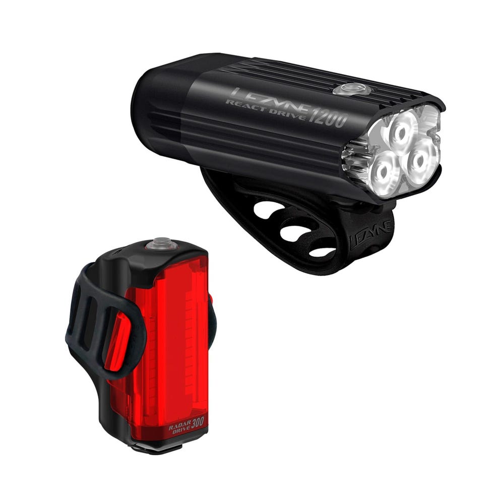 LEZYNE Radar React System Front & Rear LED Bike Light